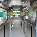 Catering Trailer Manufacturer - Custom Stainless Steel Grill Shawarma Freezer