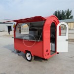 Food Trailer Manufacturer - Custom Enclosed Mobile Restaurant for Hotel Retail