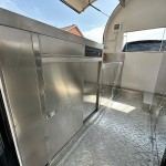 Mobile Food Cart Factory - Custom Black Stainless Steel Street Vending Trailer