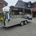 Mobile Food Truck Factory - Custom 304 Stainless Steel Full Kitchen Trailer