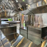 Mobile Food Truck Factory - Custom 304 Stainless Steel Full Kitchen Trailer