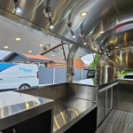 Mobile Food Truck Factory - Custom 304 Stainless Steel Full Kitchen Trailer