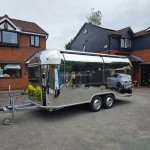 Mobile Food Truck Factory - Custom 304 Stainless Steel Full Kitchen Trailer