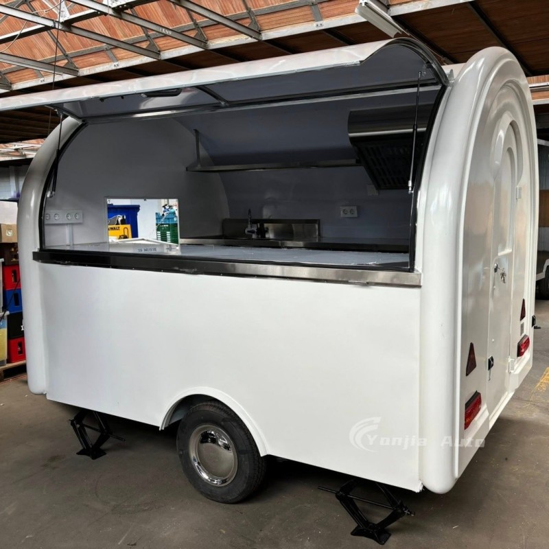 Mobile Food Trailer Manufacturer - Custom Stainless Steel Kitchen Catering Unit