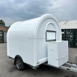 Mobile Food Cart Factory - Custom Crepe Waffle Pizza Hot Dog Food Trailer