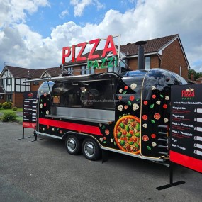 Mobile Food Truck Manufacturer - Custom Fully Equipped Coffee Ice Cream Kitchen