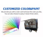 Mobile Food Truck Factory - Custom Stainless Steel Crepe Waffle Pizza Kitchen