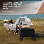 Camping Cart Manufacturer - Foldable Shopping Trolley