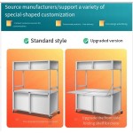 Food Delivery Cart Factory - Foldable Coffee Ice Cream Mobile Cart