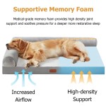 Dog Bed Factory - Washable Memory Foam Bed