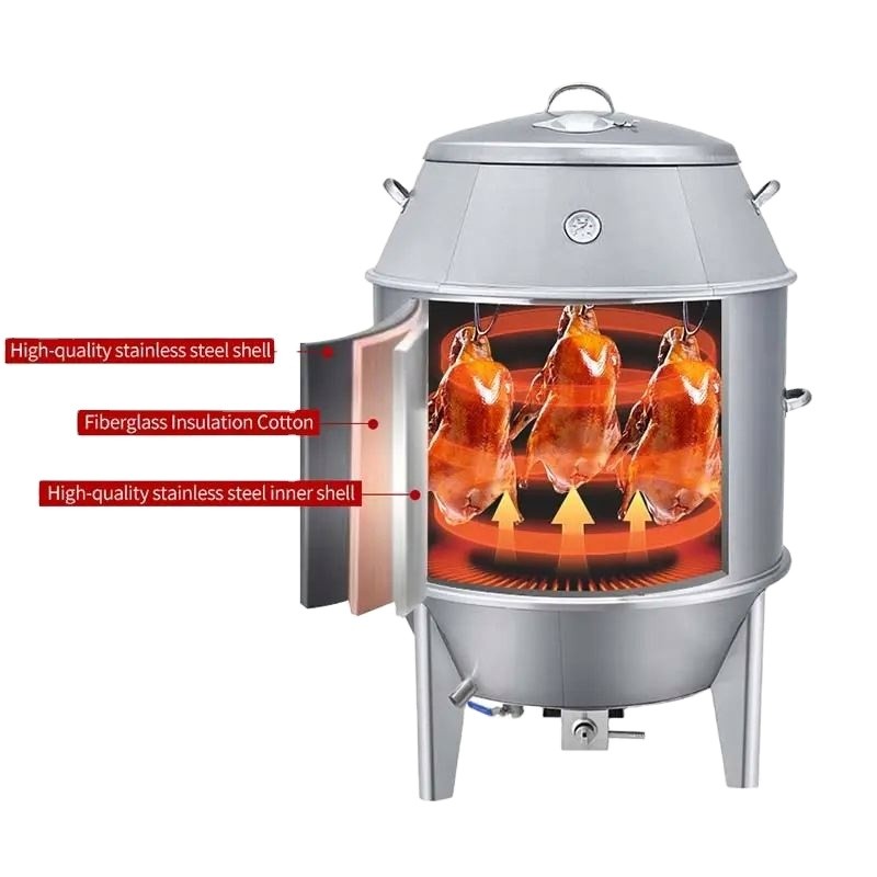Roaster Oven Factory - Stainless Steel Charcoal Roaster