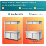 Food Cart Manufacturer - Multifunctional Foldable Night Market Cart