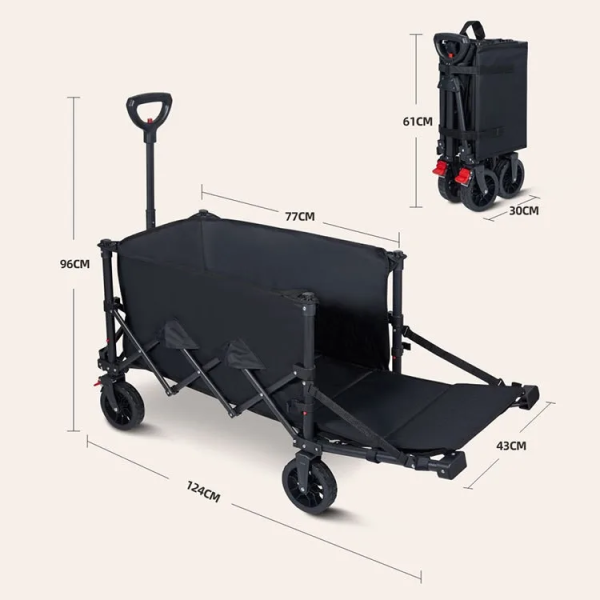 Camping Cart Manufacturer - Foldable Picnic Trolley