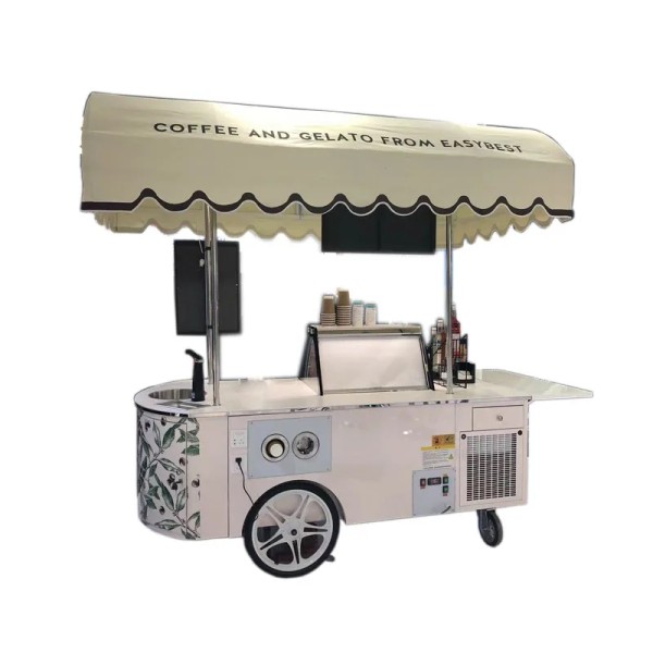 Mobile Food Cart Factory - Oriental Dessert Ice Cream Vending Trailer