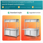 Food Cart Manufacturer - Multifunctional Foldable Night Market Cart