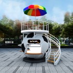 Football Food Cart Factory - Custom Sanitation Compliant Snack Sales 220V