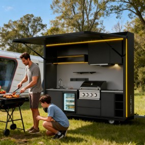 Garden Kitchen Factory - Creative Aluminum Eco-Friendly Outdoor Barbecue