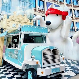 Mobile Food Cart Factory - Custom Multifunctional Snack Cart Large-sized