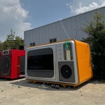 Radio Decoration Factory - Custom 220V Iron Sheet Retail Food Shops Mall