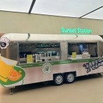 Mobile Dining Car Manufacturer - Custom Aluminum Ice Cream Coffee Food Cart
