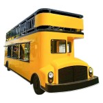 Mobile Bus Restaurant Factory - Custom Stainless Steel Coffee Milk Tea Bar