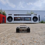 Radio Decoration Factory - Custom Giant Simulated Scenic Spot Check-in 220V