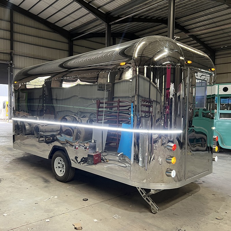 Portable Food Truck Factory - Custom Hand Push Taco Pizza Juice Street Cart