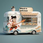 AO Bing Snack Car Factory - Custom Magic Child Movable Night Market Stall