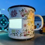 Enamel Cup Booth Factory - Custom Labor Theme Cultural Creative Retail