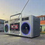 BBQ Food Truck Factory - Custom Stainless Steel 4-Wheel Easy Assembly