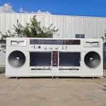 Radio Decoration Manufacturer - Custom 220V Giant Simulated Mall Decorations