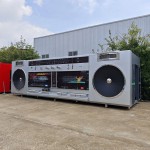 Radio Decoration Factory - Custom Giant Simulated Scenic Spot Check-in 220V