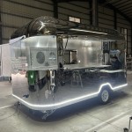 Mobile Food Trailer Manufacturer - Custom Fully Equipped Coffee Serving Carts