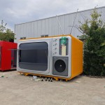 Radio Decoration Factory - Custom 220V Iron Sheet Retail Food Shops Mall