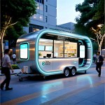 Mobile Shop Factory - Custom Stainless Steel Electric Dining Car Night Market
