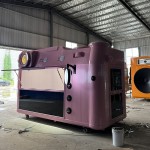 Camera Food Truck Factory - Custom Pink 220V Eye-Catching Tasty Bites