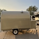 Dining Car Factory - Custom Scenic Area Coffee Milk Tea Mobile Sales Trailer