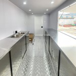 BBQ Food Truck Factory - Custom Stainless Steel Camera Design Street Food