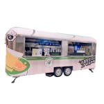 Mobile Dining Car Manufacturer - Custom Aluminum Ice Cream Coffee Food Cart