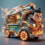 AO Bing Snack Car Factory - Custom Magic Child Movable Night Market Stall