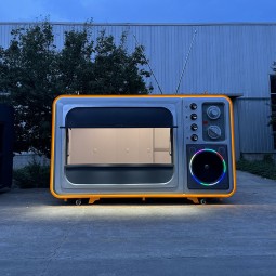 Radio Decoration Factory - Custom 220V Giant Simulated Iron Sheet Metal