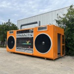 Radio Decoration Manufacturer - Custom 220V Giant Simulated Mall Decorations