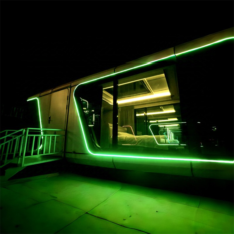 Space Cabin Factory - Custom Fast-Construed Steel Mobile Homestay Office