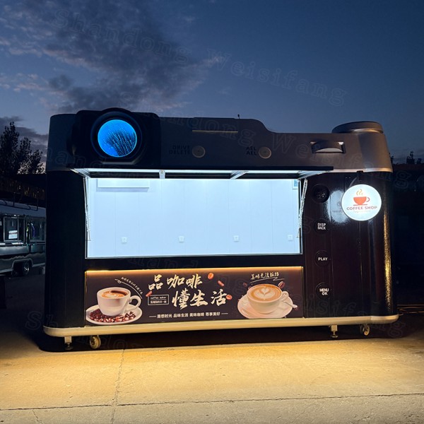 Camera Food Cart Factory - Custom Creative Signage Cultural Catering Retail