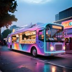 Bus Food Car Factory - Custom Iron Technology Large Simulation Cultural Tour