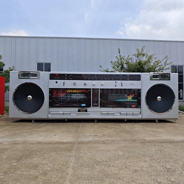 Radio Dining Car Factory - Custom Retro Portable Coffee Milk Tea Shop 220V