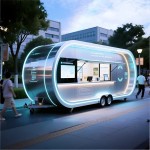 Mobile Dining Car Manufacturer - Stainless Steel Electric Community Food Stall
