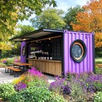 Container House Factory - Custom Industrial Style 40ft Outdoor Sustainable