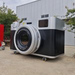 Camera Dining Car Factory - Custom Retro Stall Scenic Holiday Market Food