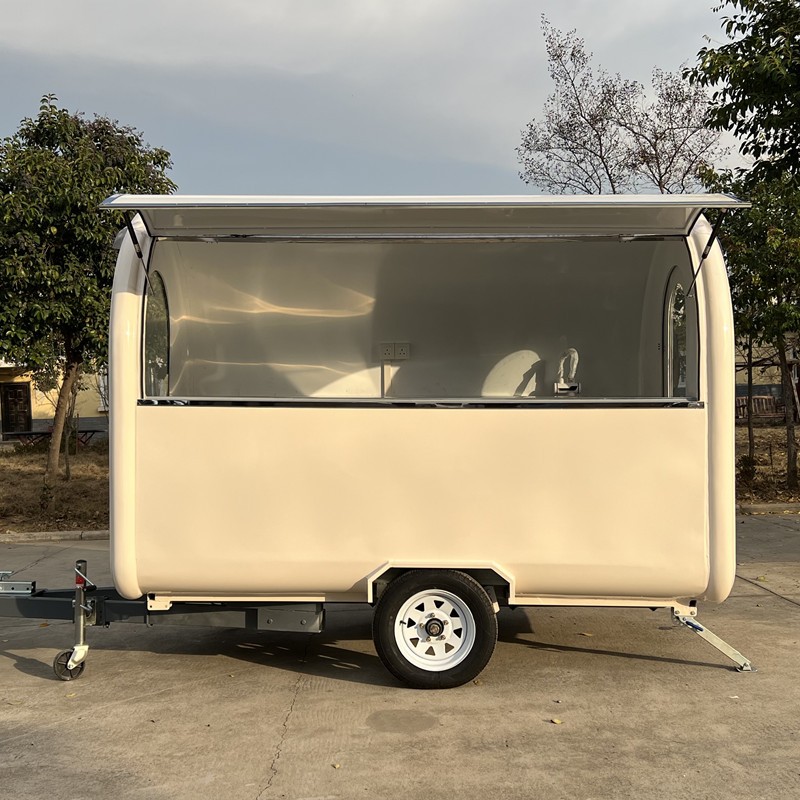 Dining Car Factory - Custom Scenic Area Coffee Milk Tea Mobile Sales Trailer